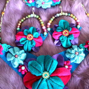 Enchanted Garden Bloemen Sieraden set
