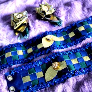 Floral Essence Leather Sieraden set