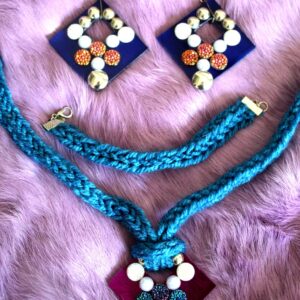 Geometrische Chic Luxe Handgemaakte Sieraden set