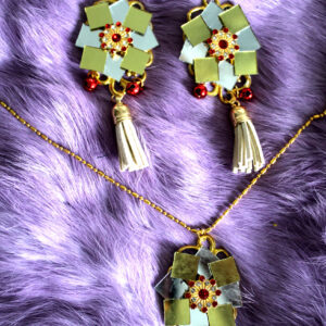 Luxe Bohemian Bloemensymfonie Handgemaakte Sieraden set