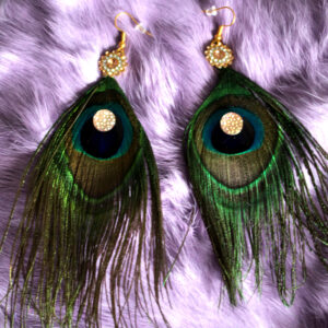 Peacock Empress Oorbellen 3