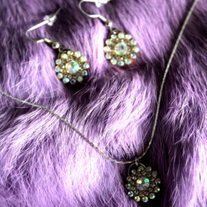Silver Blossom Sieraden set