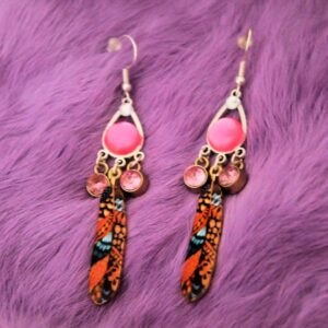 Celeste Feather oorbellen 7