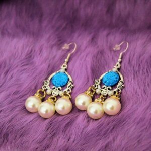 Emerald Pearl Elegance oorbellen 1