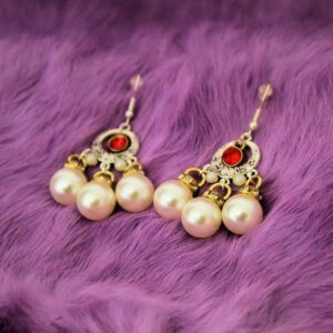 Emerald Pearl Elegance oorbellen 3